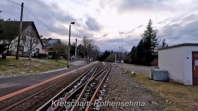 Driver’s Eye View - Fichtelberg Railway - Pt 2 (German: Fichtelbergbahn) Oberwiesenthal to Cranzahl смотреть онлайн