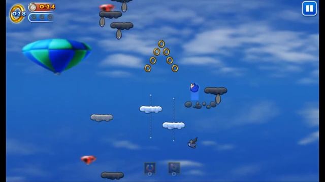 Sonic Jump V2.0 All Red Rings WalkThrough Part 4 World 4 Blue Sky Zone смотреть онлайн