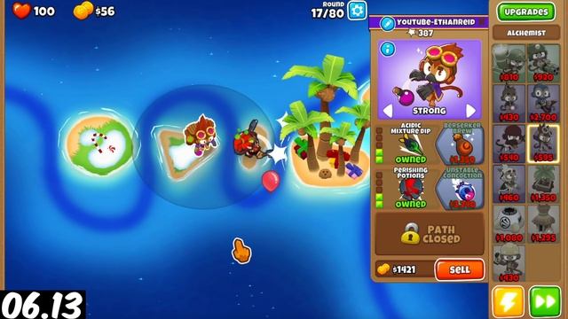 So Spicy Ninja Kiwi Achievement In Less Than 20 Seconds In BTD6! смотреть онлайн