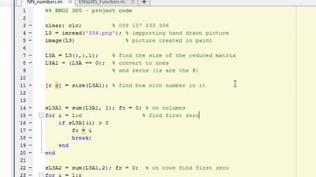 Matlab Neural Network Number Recognition смотреть онлайн