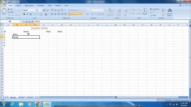 Merge Cells In excel смотреть онлайн