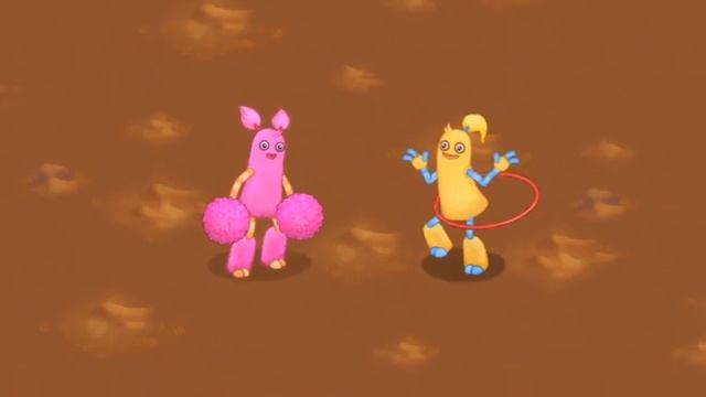 [My Singing Monsters] Duet PomPom and Holla Girl Earth Island смотреть онлайн