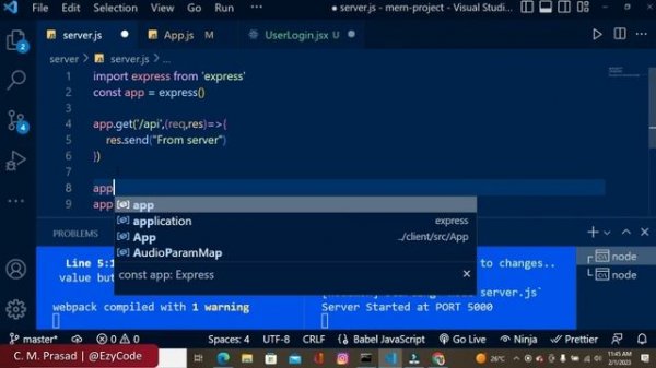 HTTP Post Request | React + Express/Node JS | Fetch API