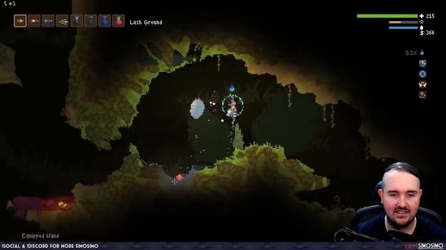HOMING BUBBLES - Spider Witch Full RUN! Noita смотреть онлайн