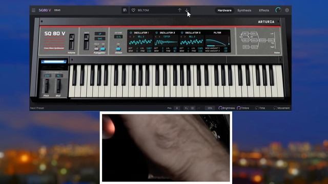 Arturia - SQ80 / ENSONIQ SQ-80 Synthesizer 1987 Now VST / Full Patch Demo Sound Presets смотреть онлайн