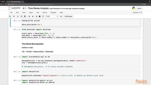 Practical Python Data Science Techniques : Time Series Analysis with Pandas | packtpub.com смотреть онлайн