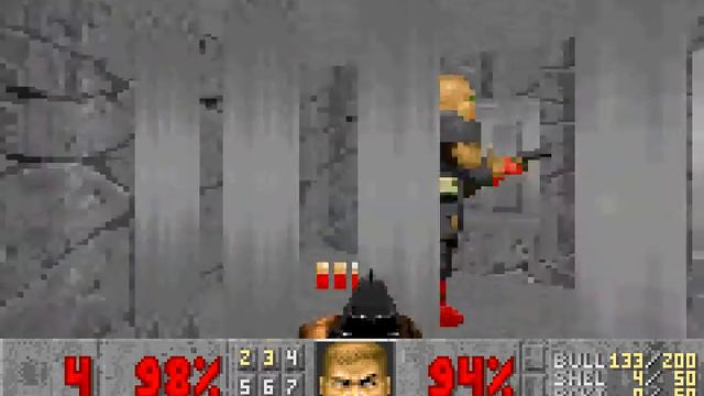 DOOM II (Level 1-2 Gameplay) [GBA] смотреть онлайн