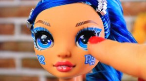 Цветной ЧЕЛЛЕНДЖ! ЧИРЛИДЕРШИ из Радужной Школы RAINBOW HIGH DOLLS