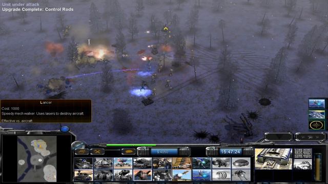 Contra 008 Skirmish 002 Command and Conquer Generals Zero Hour смотреть онлайн