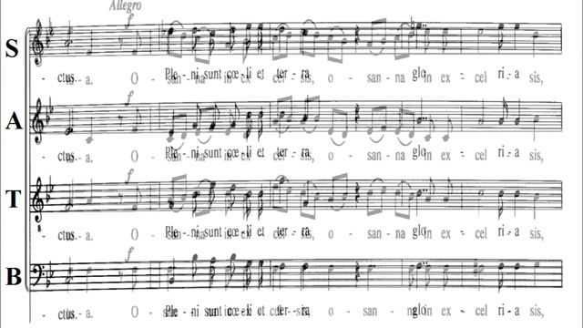 Mozart K275 - 4.Sanctus - Missa Brevis - Alto смотреть онлайн