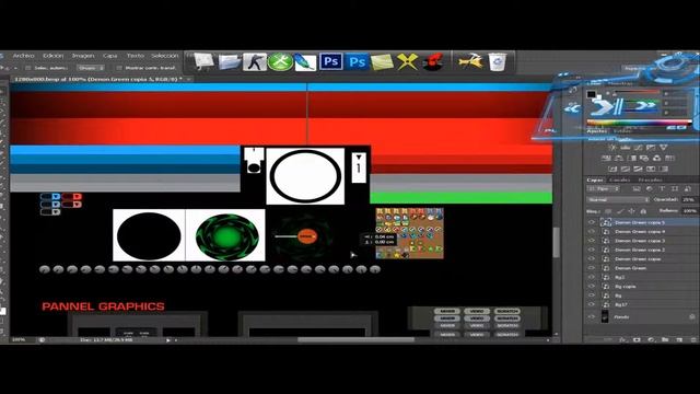 como hacer un skin para virtual dj con Photoshop Lite CS5 Extended смотреть онлайн
