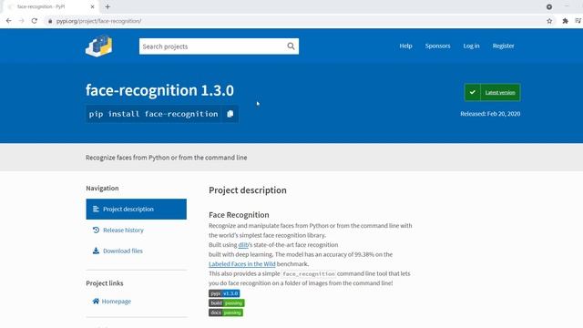 [6-24] CS50x In Arabic - How to Install Face Recognition for Python 3.9 | Dlib and use it in exampl смотреть онлайн