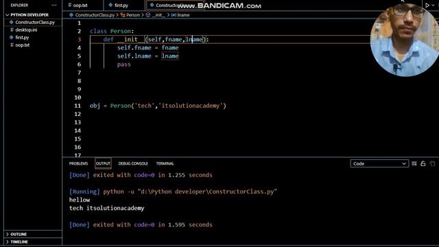 Python Constructor inheritance | Multiple Inheritance in Python - Learn Python смотреть онлайн