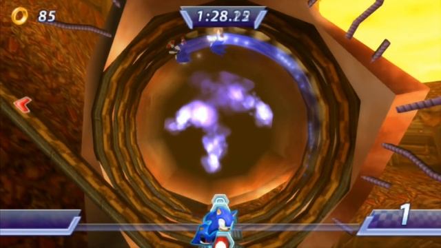 История за Соника, часть 3/4 | Sonic Rivals (PSP) прохождение №3 (без комментариев) смотреть онлайн