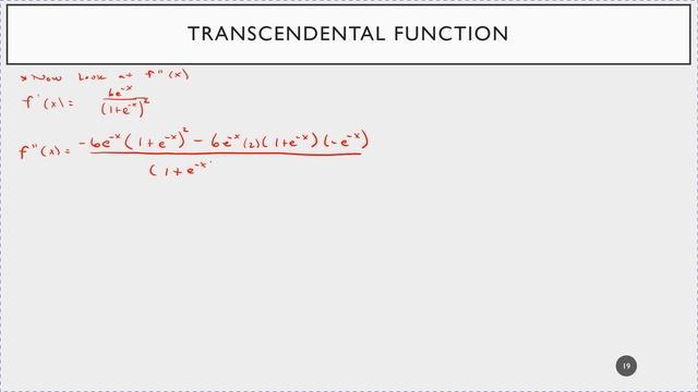 Curve Sketching - A Transcendental Function Example смотреть онлайн