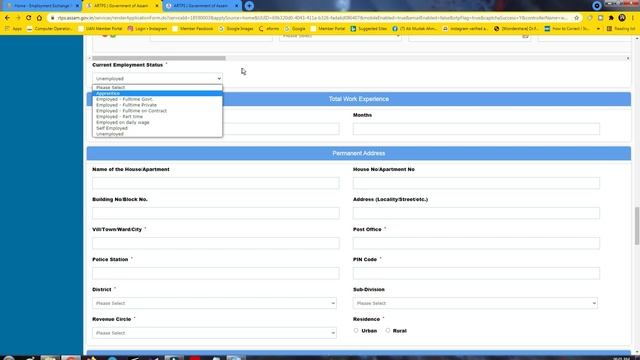 how to register your name In exchange office online | Employment exchange Online registration смотреть онлайн