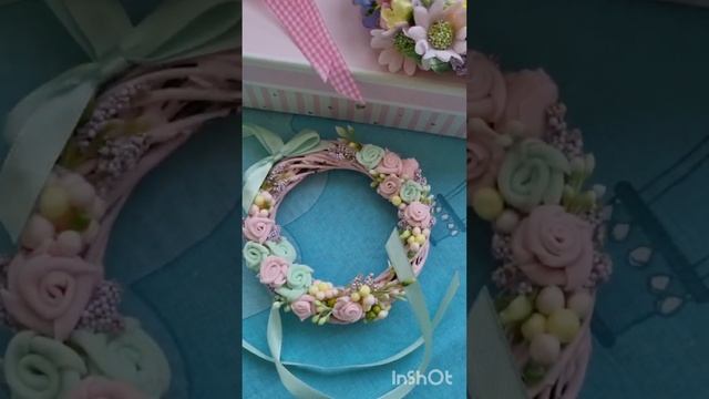 Вербное воскресенье, пора украшать свой дом. Очень нежные цвета. #цветы #декор #Пасха#украшение# смотреть онлайн