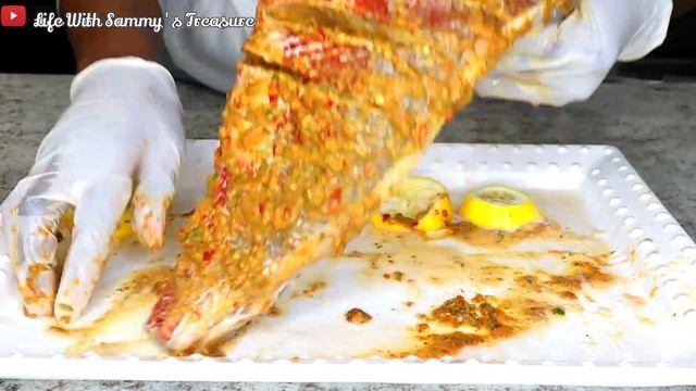 Oven baked fish/red snapper | Try this recipe and u will always come back 4 more смотреть онлайн