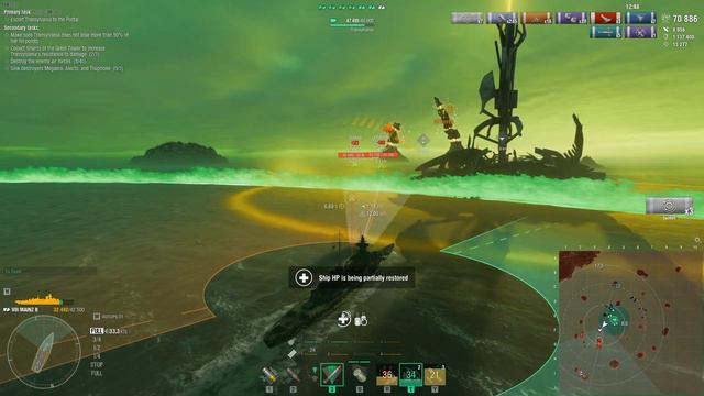 World of Warships - Mainz Replay, Enjoy the Filth, Happy Halloween смотреть онлайн