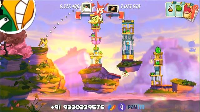 " Angry Bird2 " Rainbow Rave & Target 300 ! смотреть онлайн