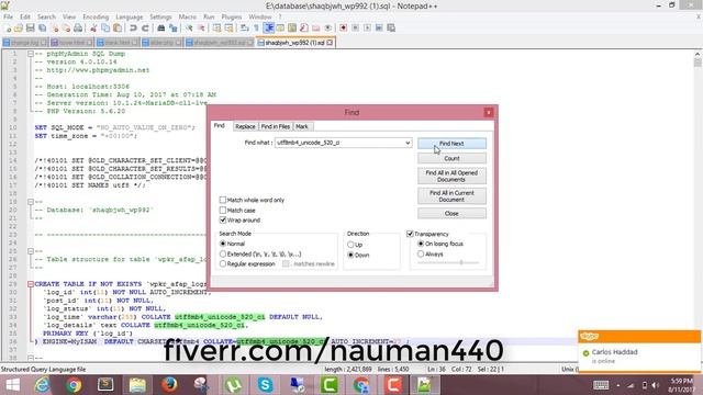 Remove #1273 - Unknown collation: 'utf8Amb4_unicode_520_ci' error | Error while importing database смотреть онлайн