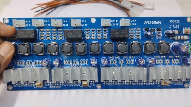 Class D Board With Delay Start | 5.1 Superb Quality Audio Board From Roger Audios | Review | смотреть онлайн