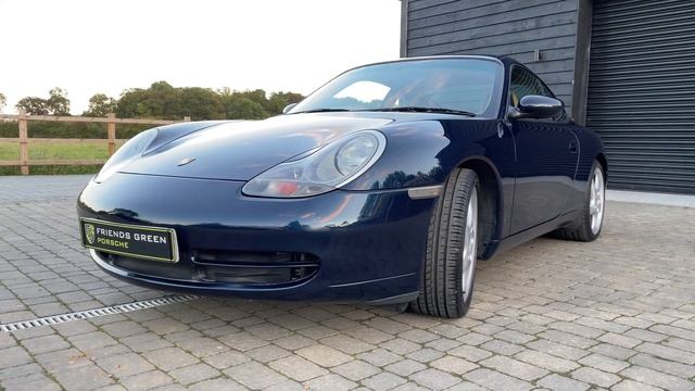 2000 Porsche 996 Carrera (Ocean Blue) walk around смотреть онлайн