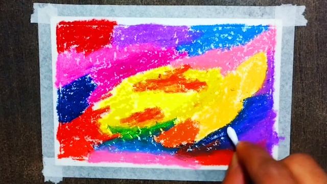 Oil Pastel Hacks || Magic Sketch art with oil pastels Magic Sketch Book смотреть онлайн