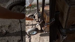 20 августа 2022 г. Апилифт своими руками. Тележка- подъемник для ульев.