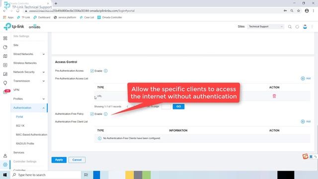 TP-Link Omada SDN Captive Portal Configuration using Voucher and Local User Authentication смотреть онлайн