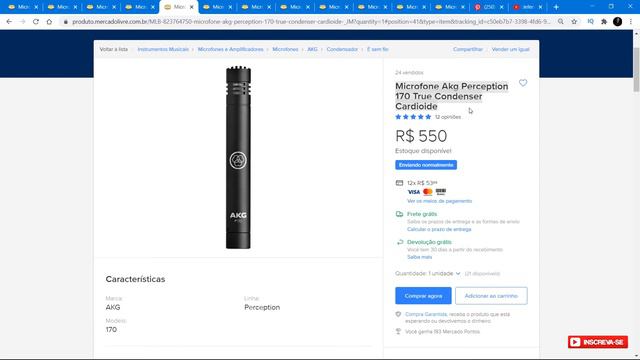 Qual o melhor microfone para Home Studio? (Shure, MXL, Sanson, AKG) | Jeferson Basso смотреть онлайн