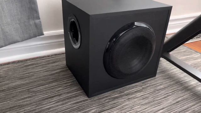LOGITECH Z623 distorted subwoofer смотреть онлайн