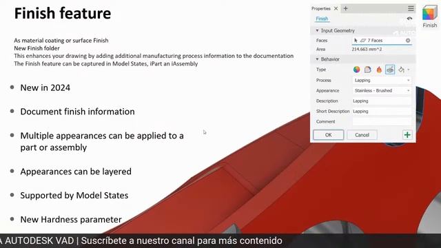 Novedades Autodesk Inventor 2024 - SONDA - AUTODESK VAD смотреть онлайн