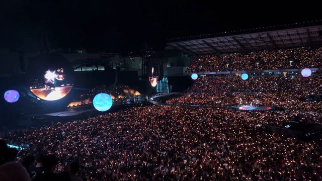 Coldplay -Fix You -4k -Live In Portugal Coimbra