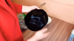 Как почистить мех/чистка шапки из нерпы