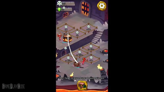 Idle Evil — Clicker Simulator (By AppQuantum) iOS/Android Gameplay Video смотреть онлайн