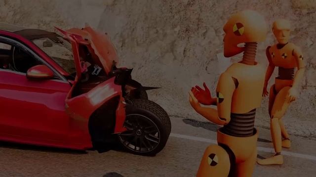 Realistic Car Crashes and Overtakes (01) - BeamNG Drive смотреть онлайн