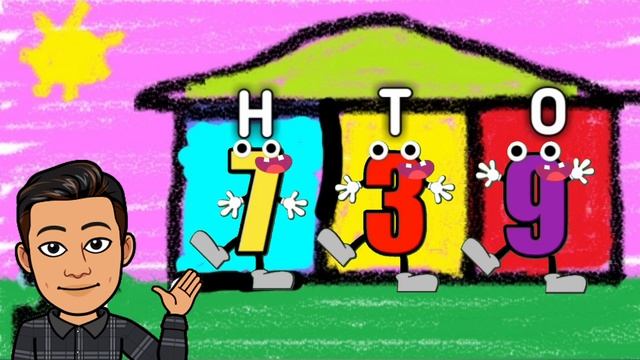 Giving the Place Value and Value of a Digit in a 3-Digit Number: Educational Video смотреть онлайн