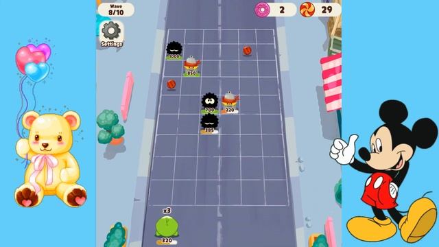 Om Nom Bounce GAME Android, iOS New - ИГРА АМ НЯМ ШАРИКИ TikTok смотреть онлайн