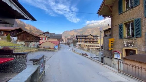 Winter is coming to an end in Lauterbrunnen ☀️ Switzerland 4K ??