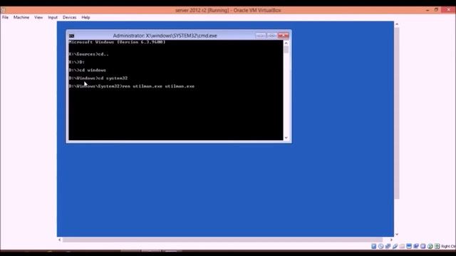 Windows Server 2012 R2 - Reset Forgotten Password Including Administrator смотреть онлайн