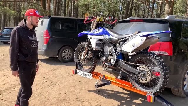 МОТОХВОСТ / Перевозка мотоцикла / MX Carrier / Прицеп для мотоцикла смотреть онлайн