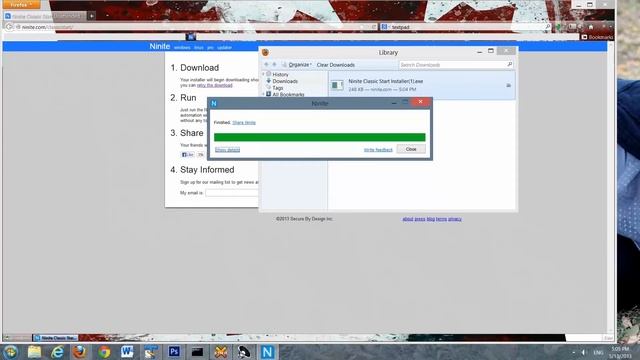 Tutorial: Get Start Button In Windows 8 смотреть онлайн