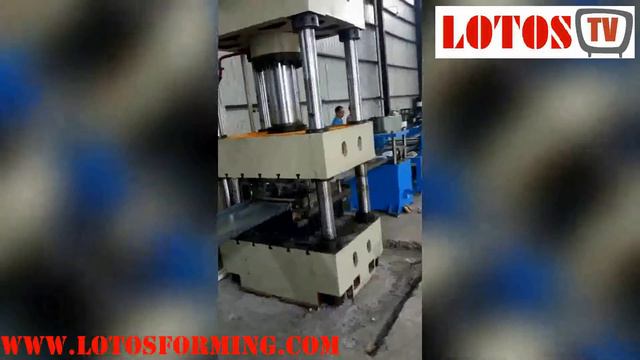 2 wave guard rail production line with 4-column hydraulic puncher machine смотреть онлайн
