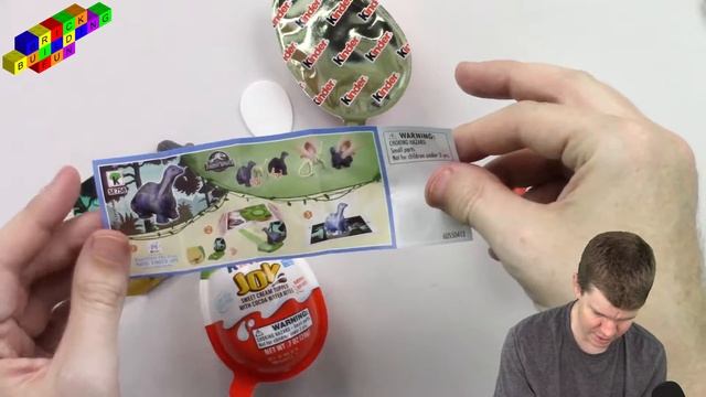 Let's open some Jurassic World Kinder Joy eggs! смотреть онлайн