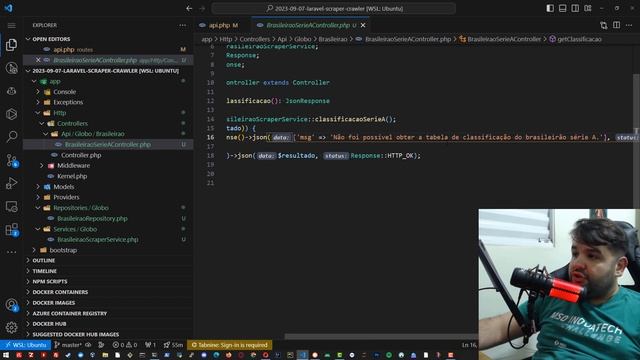 Web Scraping com Laravel: Transformando dados de Website em JSON | Scraper | Crawler | PHP смотреть онлайн