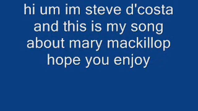 mary mackillop video song.wmv смотреть онлайн