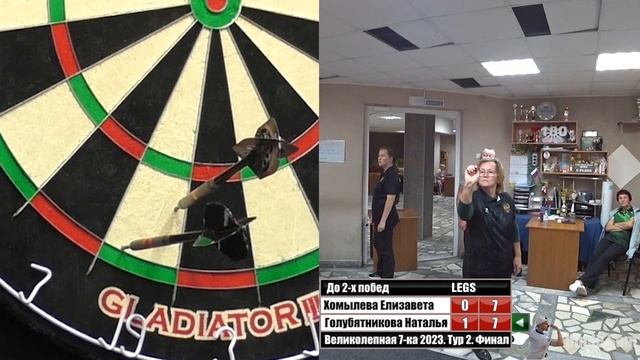 Дартс. NDL. Великолепная Семерка. Тур 2. Финал смотреть онлайн