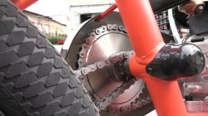 Велосипед AIR 26х3,0» с веломотором типа LIFAN 150F (4х тактный)