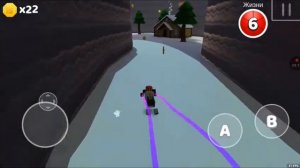 Где найти наклейки в снежной долине в игре Super  Bear